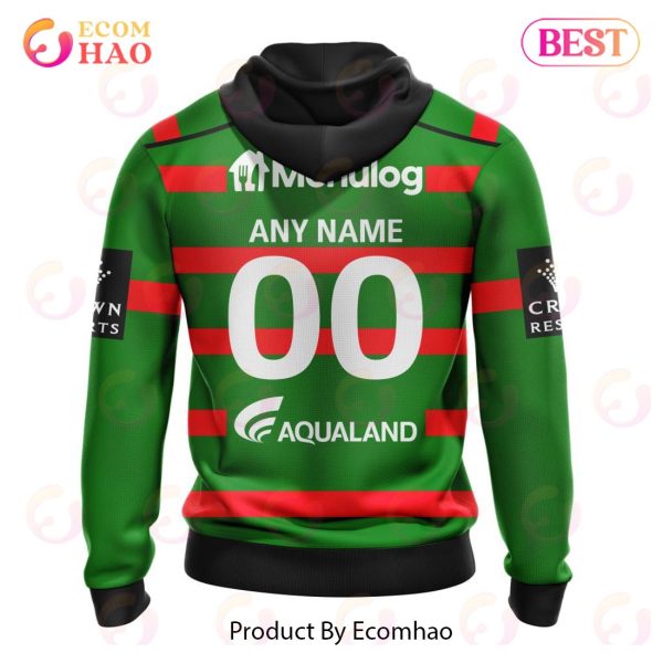 NRL South Sydney Rabbitohs Home Kits 2023 3D Hoodie