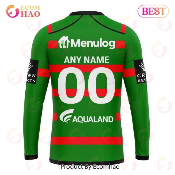 NRL South Sydney Rabbitohs Home Kits 2023 3D Hoodie