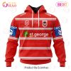 NRL St. George Illawarra Dragons Home Kits 2023 3D Hoodie