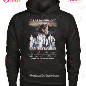 It’s A Beautiful Day To Save Lives 18 Years Of 2005 – 2023 Grey’s Anatomy Thank You For The Memories T-Shirt