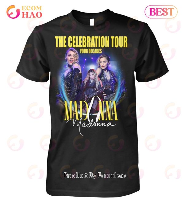 The Celebration Tour Four Decades Madonna T-Shirt