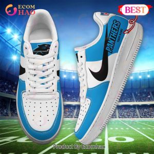 Custom Name NFL Carolina Panthers Personalized Air Force 1 Shoes, AF Sneakers