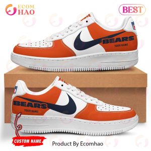 Custom Name NFL Chicago Bears Personalized Air Force 1 Shoes, AF Sneakers
