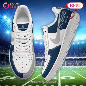 Custom Name NFL Dallas Cowboys Personalized Air Force 1 Shoes, AF Sneakers