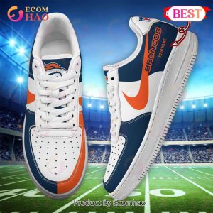 Custom Name NFL Denver Broncos Personalized Air Force 1 Shoes, AF Sneakers