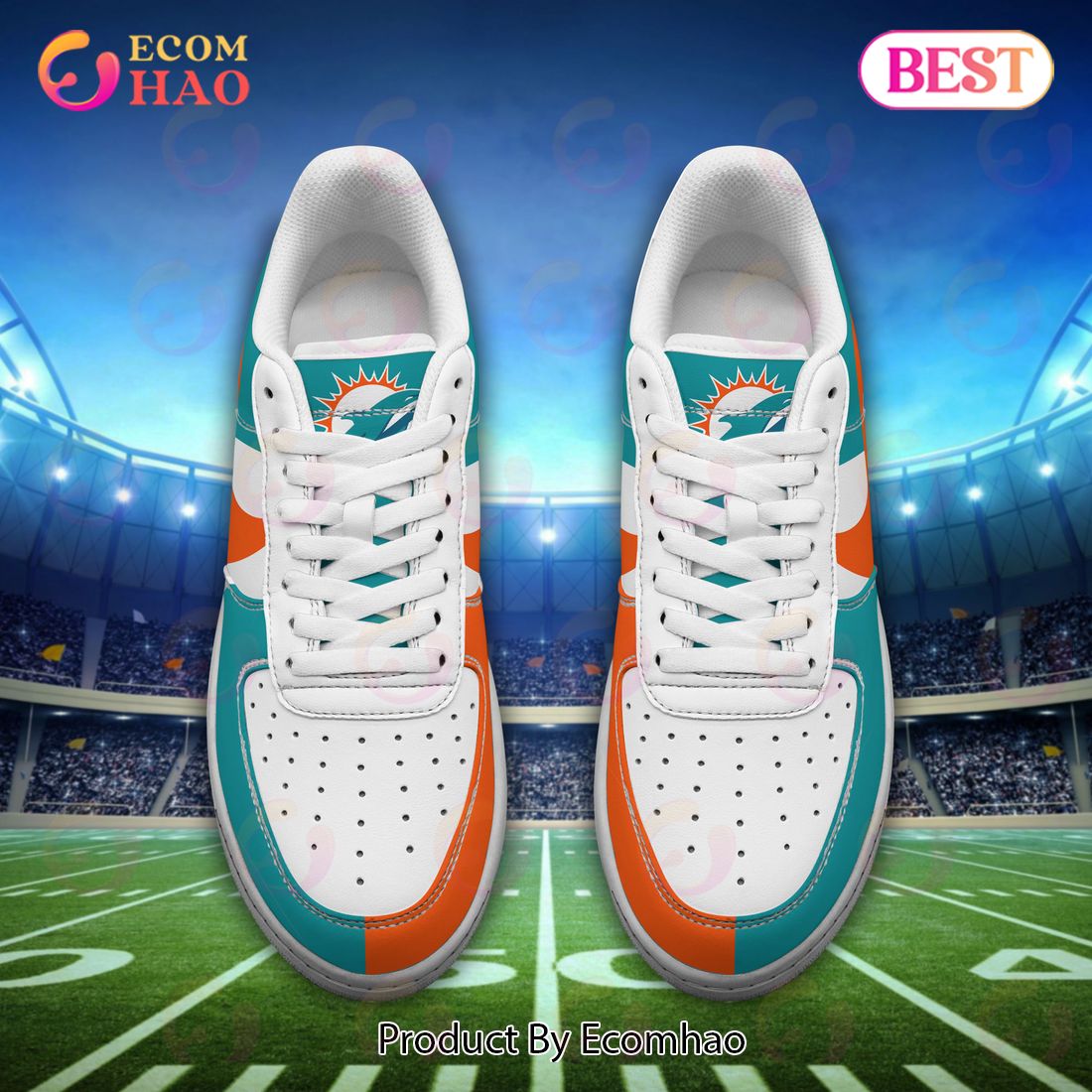 Miami Dolphins NFL Personalized Premium Air Force Shoes Special Gift For  Fans