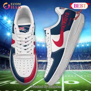 Custom Name NFL New England Patriots Personalized Air Force 1 Shoes, AF Sneakers
