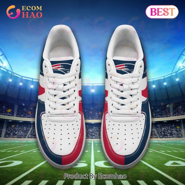 Custom Name NFL New England Patriots Personalized Air Force 1 Shoes, AF Sneakers