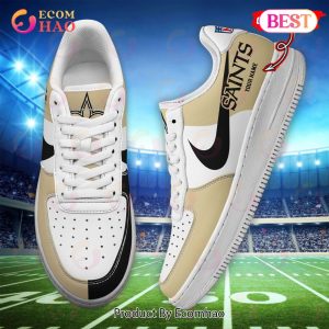Custom Name NFL New Orleans Saints Personalized Air Force 1 Shoes, AF Sneakers