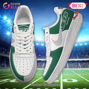 Custom Name NFL New York Jets Personalized Air Force 1 Shoes, AF Sneakers