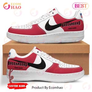 Custom Name NFL Tampa Bay Buccaneers Personalized Air Force 1 Shoes, AF Sneakers