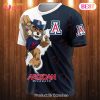 Arizona State Sun Devils 3D T-Shirt Mascot
