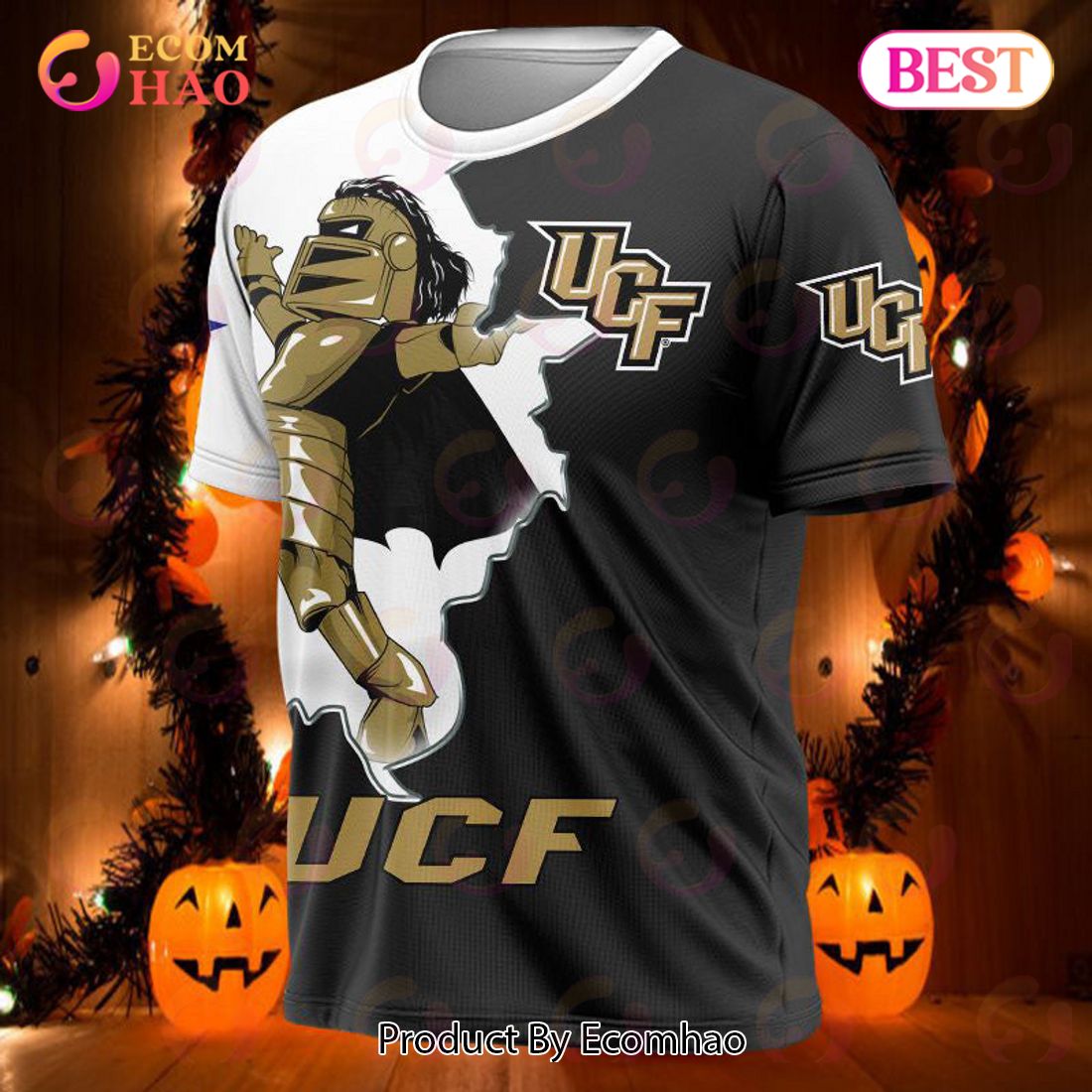 UCF Knights 3D T-Shirt Mascot