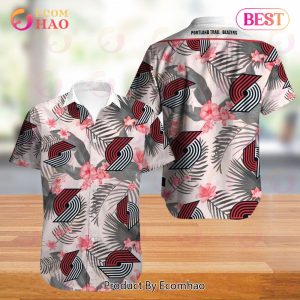 SALE NBA Vintage Portland Trail Blazers Hawaiian Shirt