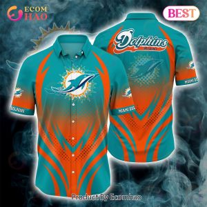 SALE NFL Miami Dolphins Button Down Shirt 3D Print