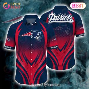 SALE NFL New England Patriots Button Down Shirt 3D Print