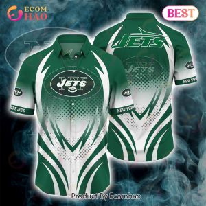 SALE NFL New York Jets Button Down Shirt 3D Print