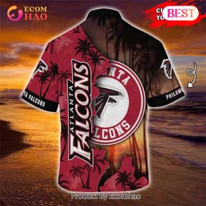 SALE NFL Atlanta Falcons Hawaiian Shirt Customize Your Name