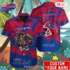 SALE NFL Buffalo Bills Hawaiian Shirt Palm Tree Pattern