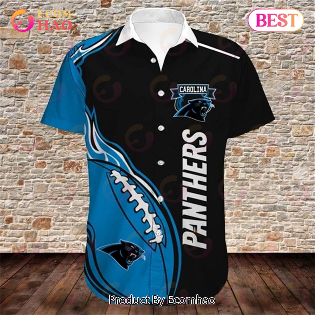 SALE NFL Chicago Bears Button Up Shirt Short Sleeve Big Logo