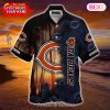 SALE NFL Chicago Bears Hawaiian Shirt Mascot Customize Your Name