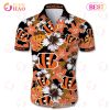 SALE NFL Cincinnati Bengals Hawaiian Shirt Palm Tree Pattern SALE NFL Cincinnati Bengals Hawaiian Shirt Palm Tree Pattern