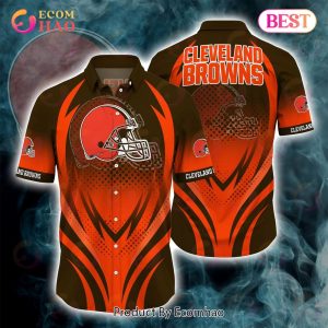SALE NFL Cleveland Browns Button Down Shirt 3D Print