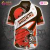 SALE NFL Cleveland Browns Hawaiian Shirt Customize Your Name