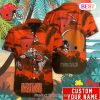 SALE NFL Cleveland Browns Hawaiian Shirt Customize Your Name
