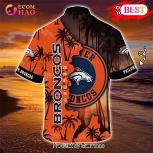 SALE NFL Denver Broncos Hawaiian Shirt Customize Your Name
