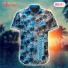 SALE NFL Detroit Lions Hawaiian Shirt Tropical Flower Short Sleeve