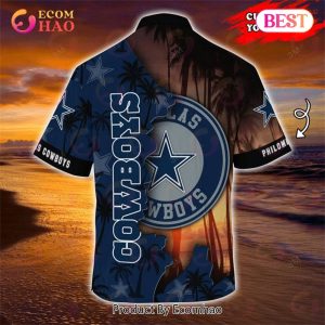 SALE NFL Hot Dallas Cowboys Hawaiian Shirt Customize Your Name
