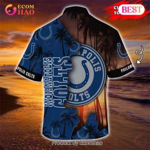 SALE NFL Hot Indianapolis Colts Hawaiian Shirt Customize Your Name