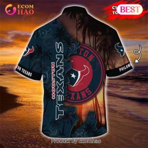 SALE NFL Houston Texans Hawaiian Shirt Customize Your Name