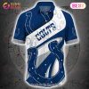 SALE NFL Indianapolis Colts Hawaiian Shirt Mascot Customize Your Name