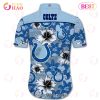 SALE NFL Indianapolis Colts Hawaiian Shirt Fireball Button Short Sleeve SALE NFL Indianapolis Colts Hawaiian Shirt Fireball Button Short Sleeve
