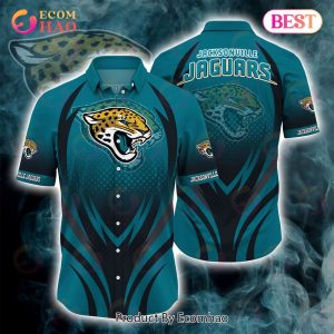 SALE NFL Jacksonville Jaguars Button Down Shirt 3D Print