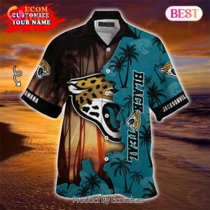 SALE NFL Jacksonville Jaguars Hawaiian Shirt Customize Your Name SALE NFL Jacksonville Jaguars Hawaiian Shirt Customize Your Name