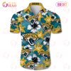 SALE NFL Jacksonville Jaguars Hawaiian Shirt Palm Tree Pattern