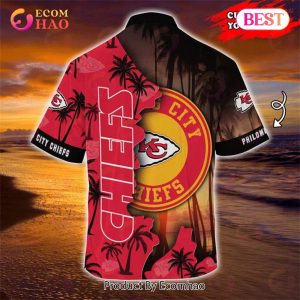 SALE NFL Kansas City Chiefs Hawaiian Shirt Customize Your Name