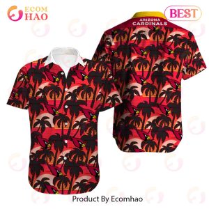 SALE NFL Men’s Arizona Cardinals Hawaiian Shirt Tropical