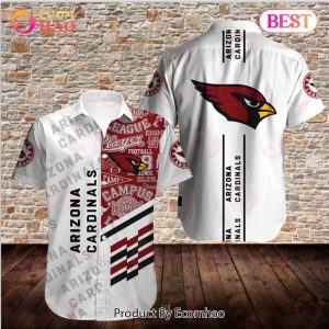 SALE NFL Men’s Arizona Cardinals Hawaiian Shirt Button Up