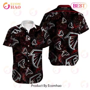SALE NFL Men’s Atlanta Falcons Hawaiian Shirt Tropical
