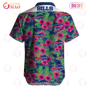 SALE NFL Men’s Buffalo Bills Hawaiian Shirt Tropical