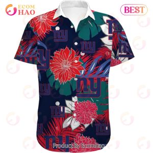 SALE NFL Men’s New York Giants Hawaiian Shirt Tropical SALE NFL Men’s New York Giants Hawaiian Shirt Tropical
