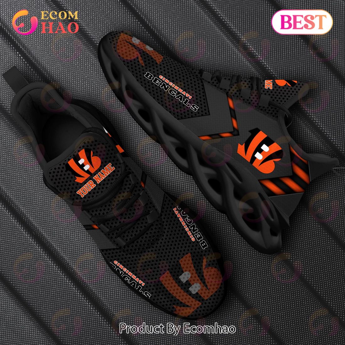 NFL Cincinnati Bengals Clunky Sneakers Custom Your Name Gifts For Fan