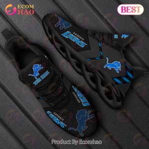 NFL Detroit Lions Clunky Sneakers Custom Your Name Gifts For Fan