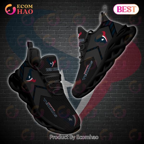 NFL Houston Texans Clunky Sneakers Custom Your Name Gifts For Fan