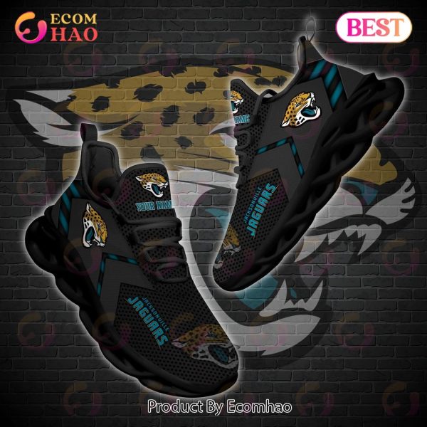 NFL Jacksonville Jaguars Clunky Sneakers Custom Your Name Gifts For Fan