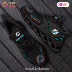 NFL Miami Dolphins Clunky Sneakers Custom Your Name Gifts For Fan